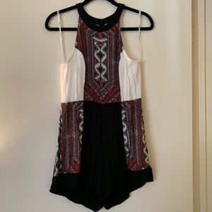 Minkpink color block romper